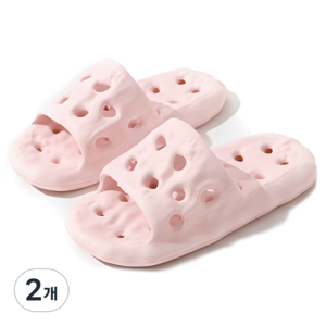 뉴앤리 푹신한 EVA 물빠짐 미끄럼방지 욕실화