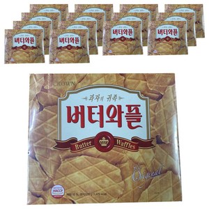 크라운 버터와플, 316g, 15개