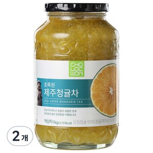 초록원 제주청귤차, 1kg, 1개입, 2개