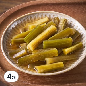 반찬단지 궁채절임, 1kg, 4개