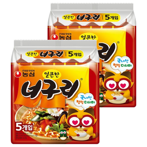 너구리 얼큰한 맛 120g, 10개