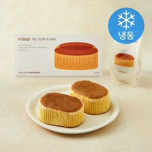 무화당 저당 고단백 카스테라 (냉동), 100g, 3개