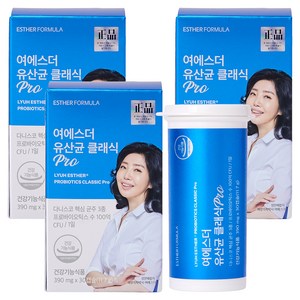 에스더포뮬러 여에스더 유산균 클래식 Pro 30캡슐, 30회분, 3개