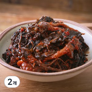 반찬단지 고들빼기무침, 1kg, 2개