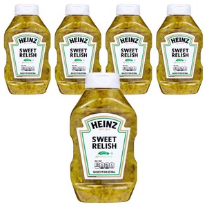 하인즈 스위트 랠리쉬, 769ml, 5개