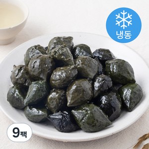 창억떡 쫄깃하고 달콤한 모시찐송편 (냉동), 250g, 9팩