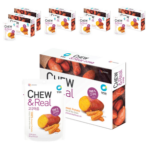 츄앤 리얼 고구마츄, 60g, 18개