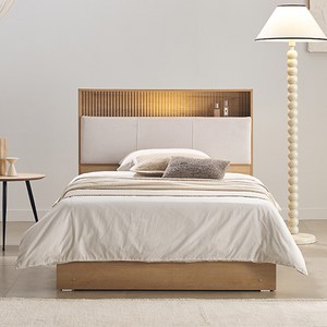 잉글랜더 SAF 에버딘 패브릭 LED 수납 침대 프레임 + 9존 매트리스 세트 방문설치