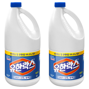 유한락스 레귤러, 4L, 2개