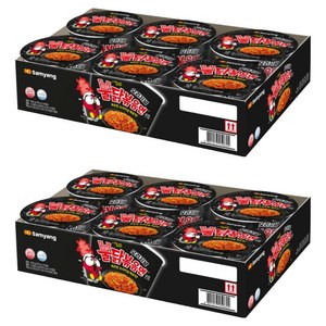 불닭볶음면 큰컵 105g, 12개