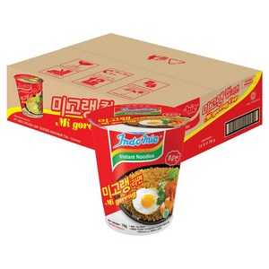 인도미 미고랭 컵라면 70g, 12개