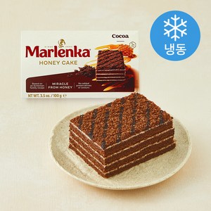 말렌카 허니 케이크 코코아 (냉동), 100g, 1개
