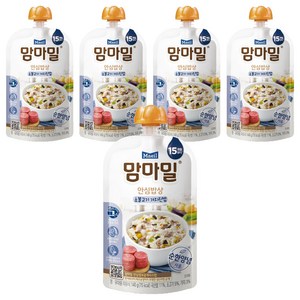 맘마밀 안심밥상 레토르트 이유식, 소불고기 가지진밥, 140g, 5개
