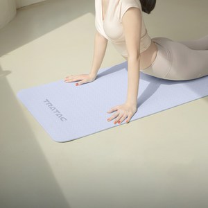 트라택 TPE 리버서블 요가매트, 라벤다퍼플 + 민트, 61 x 183 x..., 1개