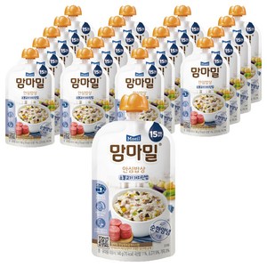맘마밀 안심밥상 레토르트이유식, 소불고기 가지진밥, 140g, 20개