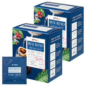 곰곰 뮤즈 블렌드 드립백 커피, 8g, 7개입, 2개
