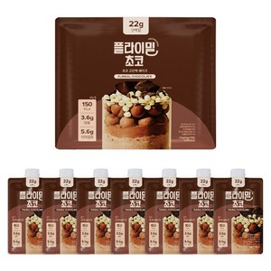 플라이밀 단백질 쉐이크 초코, 45g, 7개