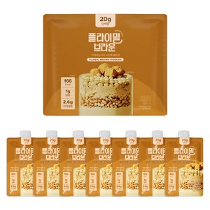 플라이밀 단백질 쉐이크 브라운