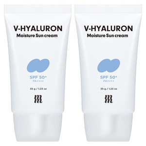 머지 브이 히알루론산 수분 선크림 SPF50+ PA++++, 35g, 2개