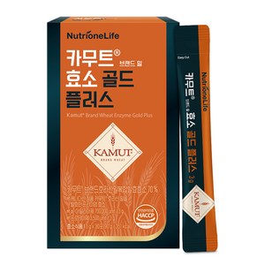 뉴트리원 카무트 브랜드 밀 효소 골드 플러스, 13g, 1개