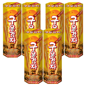 해태제과 구운감자, 24g, 6개