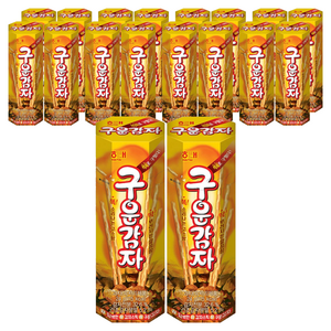 해태제과 구운감자, 24g, 18개