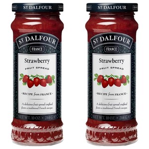 샹달프 딸기잼, 284g, 2개