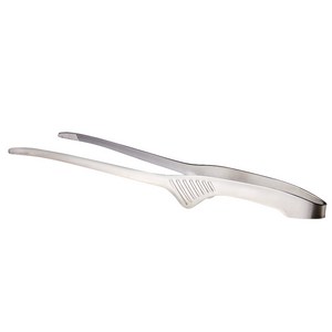 코멧 아웃도어 304 스테인리스 캠핑 요리 집게, 실버, 1개