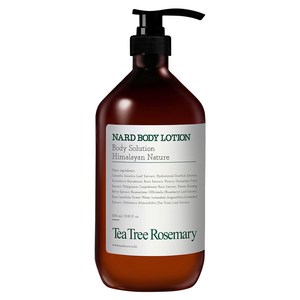 나드 바디로션 티트리로즈마리향, 1L, 1개
