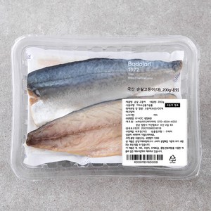 바다자리 손질 순살 고등어 대 1미 2쪽, 200g, 1개