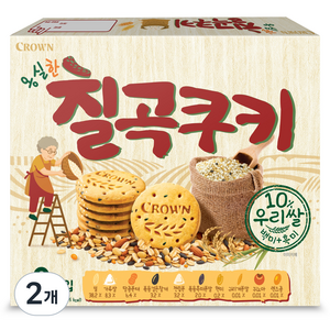 크라운 옹실한 칠곡쿠키, 216g, 2개
