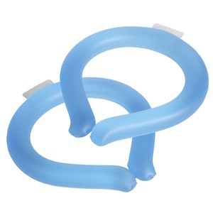 코멧 4세대 심리스 아이스쿨링 대용량 넥쿨러, 블루, 대형, 2개