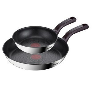 테팔 인덕션 티타늄 1X 스테인리스 스틸 트렌디쿡 프라이팬 세트 2개, 프라이팬 20cm ..., 1세트