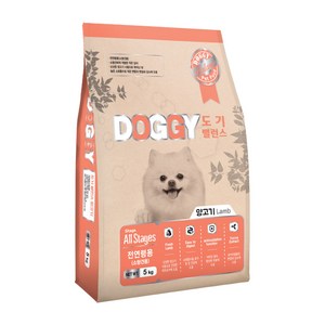 인터펫코리아 전연령 도기밸런스 건식사료 소형견용, 양, 5kg, 1개