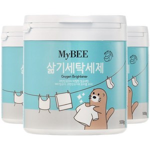 마이비 삶기세탁 유아 세제, 500g, 3개