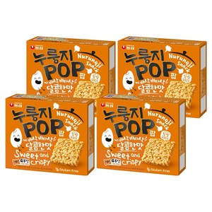 농심 누룽지팝, 142g, 4개