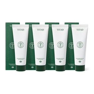 [비건라이프] 티타드 프레시 브레스 플러스 치약, 100g, 4개