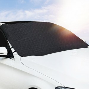 더존 차량용 앞유리용 2in1 햇빛가리개 성에방지 커버, L(날개포함너비 1..., 컨텐츠 참조
