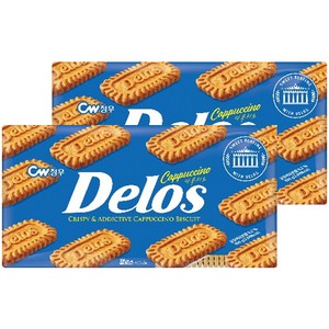 청우식품 델로스 카푸치노 쿠키, 630g, 2개