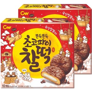 청우식품 초코파이찰떡, 215g, 2개