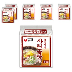 농심 사리곰탕면 110g, 30개, (5개 X 6팩)