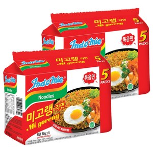 인도미 미고랭 라면 80g, 10개