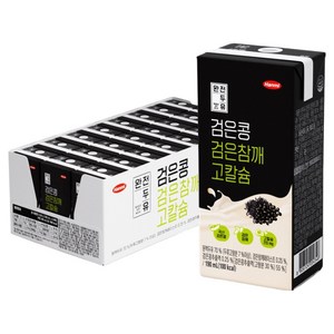 전두유 검은콩 검은참깨 고칼슘 두유, 190ml, 24개