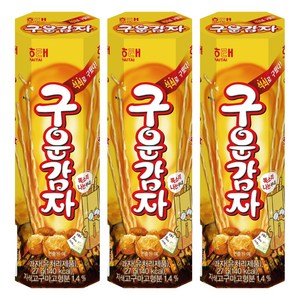 해태제과 구운감자, 27g, 3개