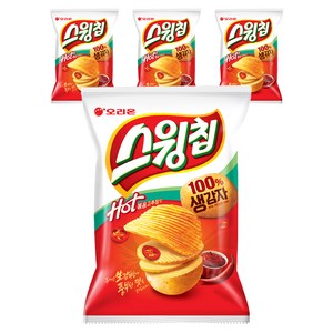 스윙칩 볶음고추장맛, 60g, 4개