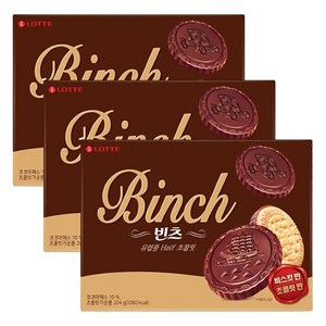 롯데웰푸드 빈츠, 204g, 3개
