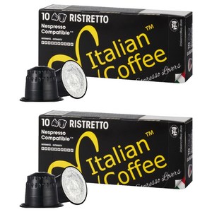 이탈리안커피 네스프레소 호환 캡슐커피 리스트레토