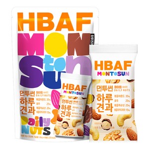 바프 먼투썬 하루견과 화이트 10p, 200g, 1개