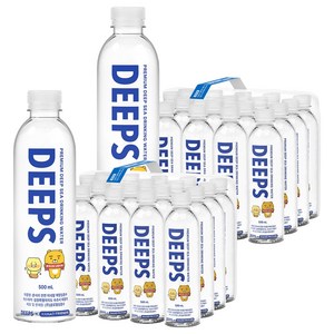 딥스 춘식이 천연 미네랄 해양심층수, 500ml, 40개
