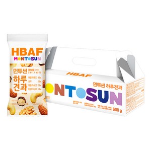 바프 먼투썬 하루견과 화이트 세트, 20g, 30개